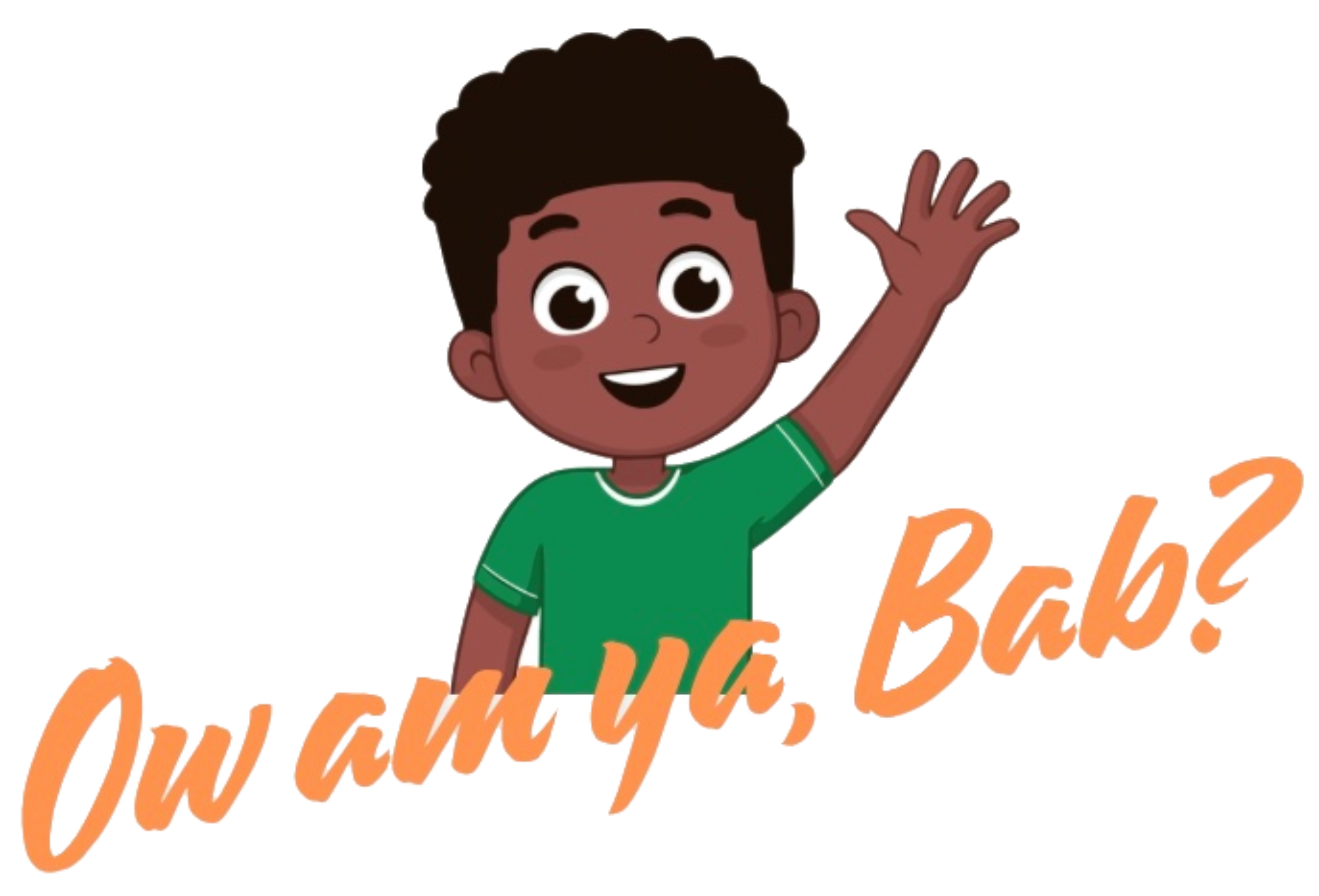 'Ow am ya bab' graphic design 
